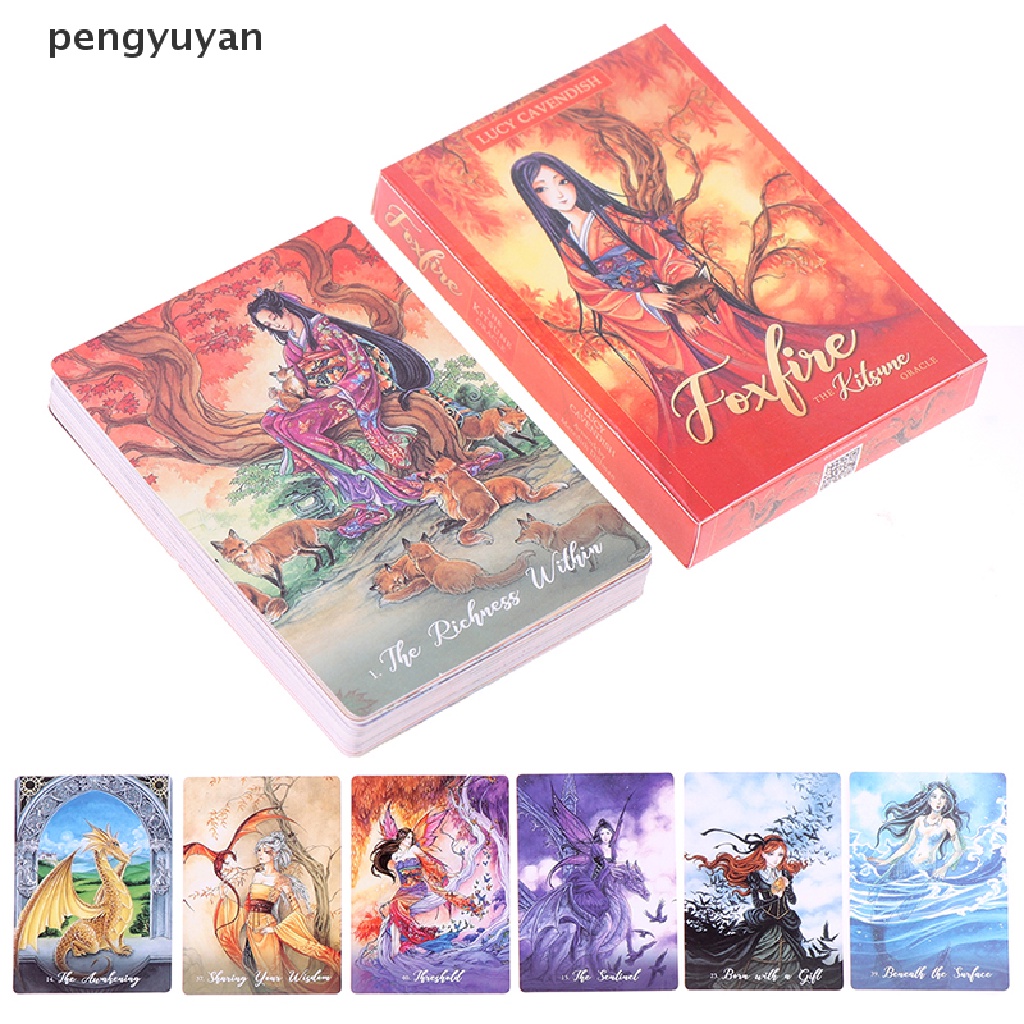 Bộ Bài Tarot 1Box Foxfire Oracle Chuyên Dụng