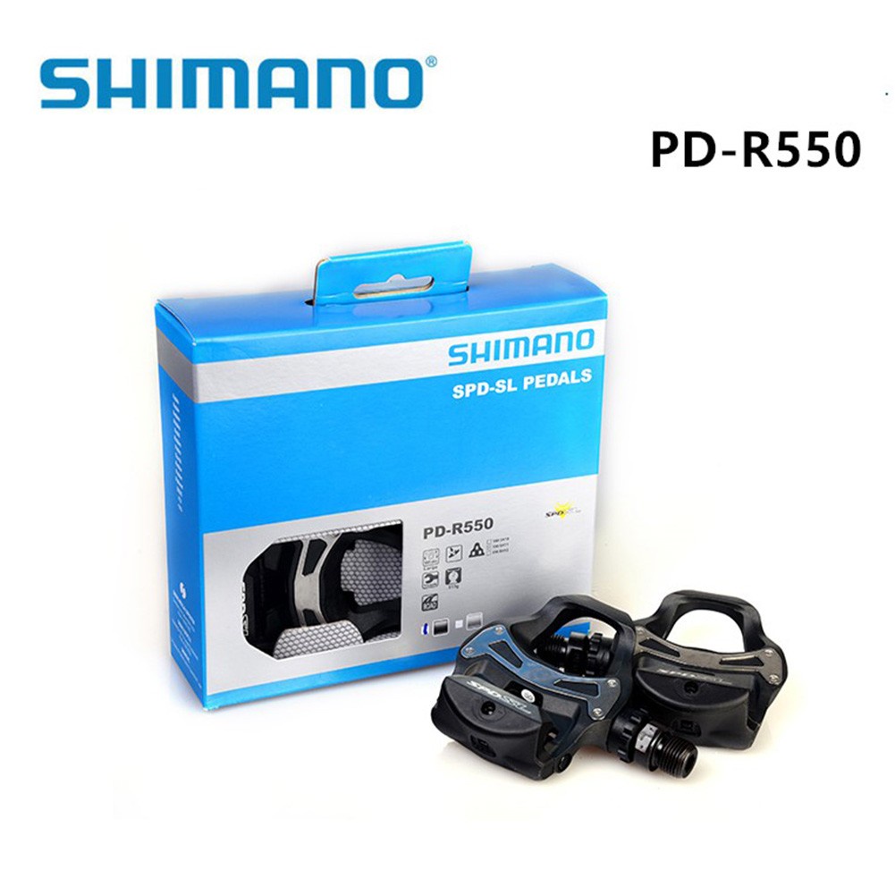 Bàn Đạp Tự Khóa Siêu Nhẹ Shimano Pd-R550 Cho Xe Đua