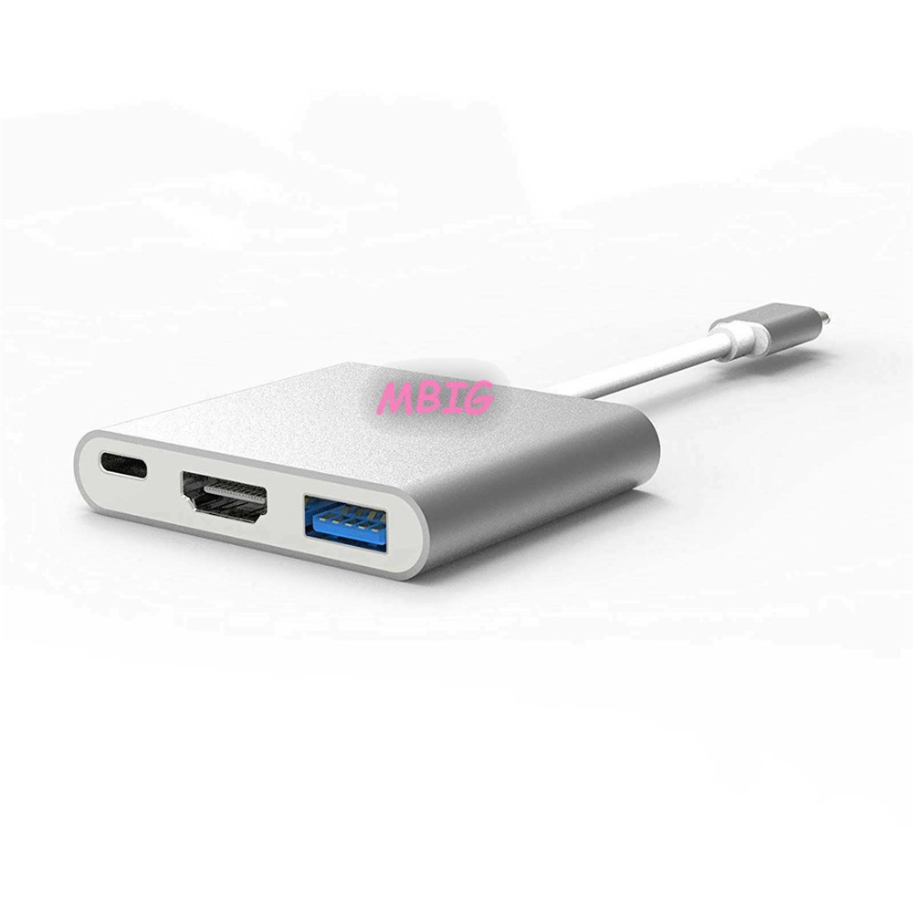 [Loại 1] Cáp chuyển Type C to HDMI-USB-TYPE C