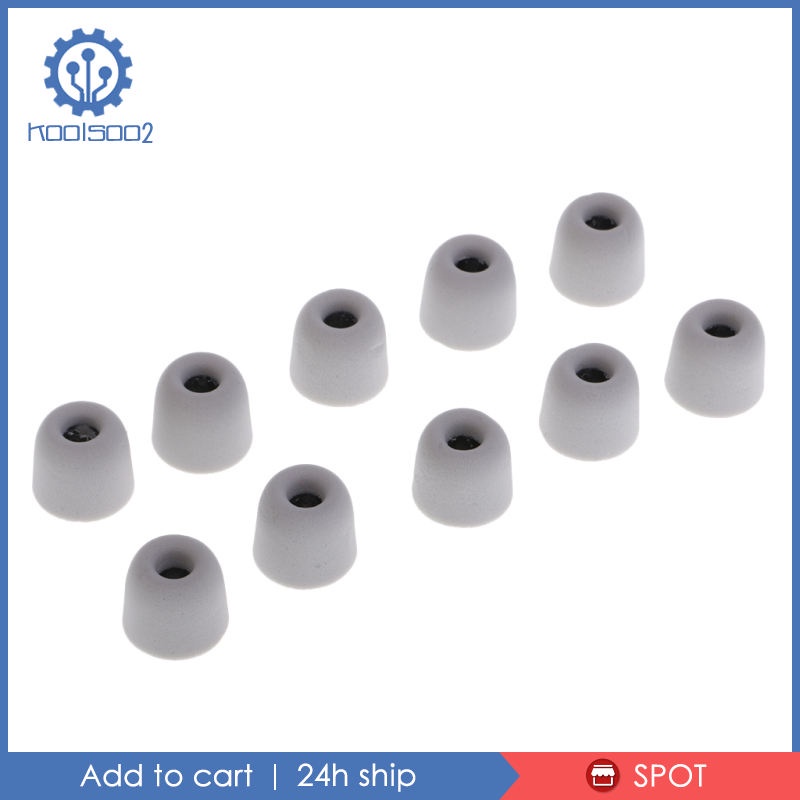 5 Cặp miếng đệm tai nghe bằng xốp mềm chống ồn chất lượng cao