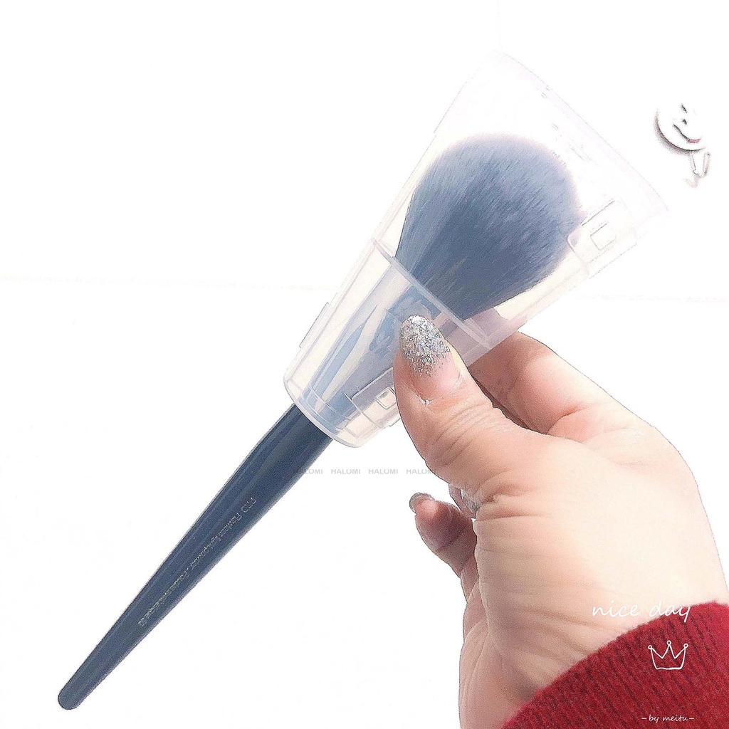 Cọ phấn phủ Sephora 50 lông mềm chuyên dùng cho makeup chuyên nghiệp HALOMI