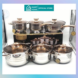 [HÀNG CHÍNH HÃNG]Bộ Nồi Đức 6 Món Engelberg