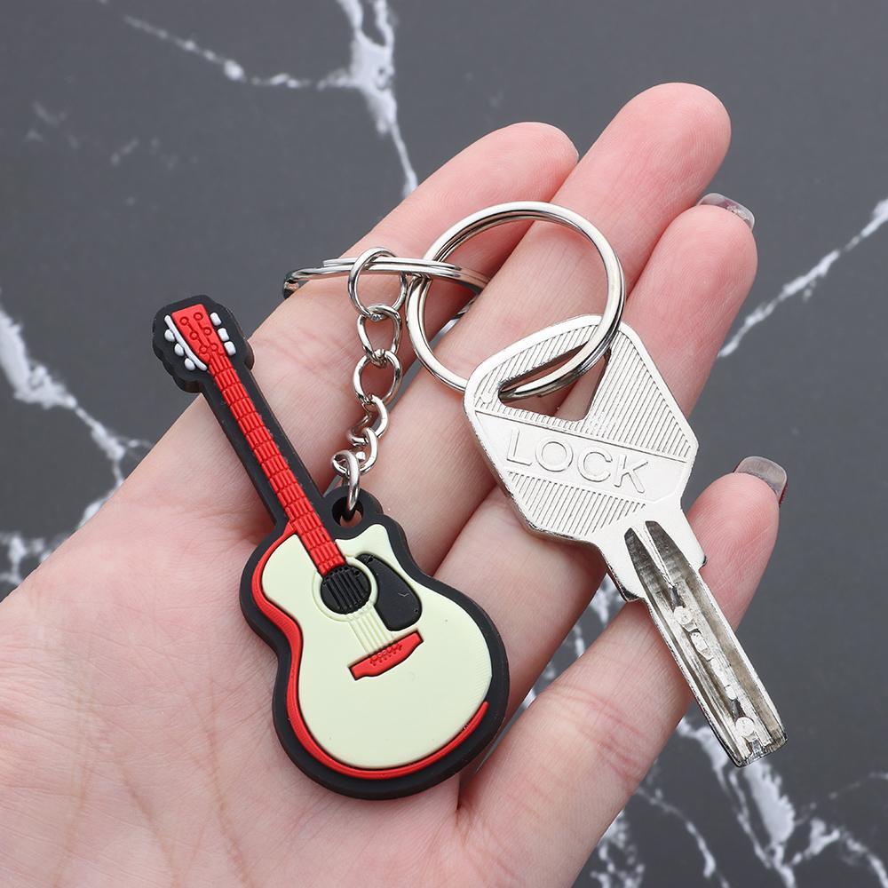 Móc Khóa Hình Nhạc Cụ Thời Trang Dành Cho Nam Nữ