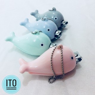 MÓC KHÓA BẤM MÓNG TAY CÁ HEO SIÊU CUTE