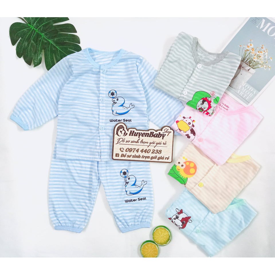 Bộ quần áo thu đông N_baby dài tay cho bé từ 0-15 tháng -HÀNG LOẠI 1
