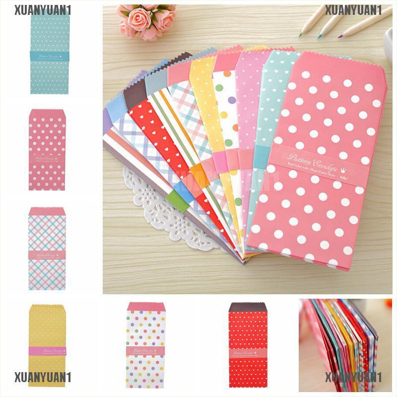 1 Gói 5 / 1 Thiệp Mời Nhiều Màu Sắc