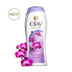 Sữa tắm Olay Fresh Outlast Body Wash (700ml) của Mỹ - Orchid & Black Currant
