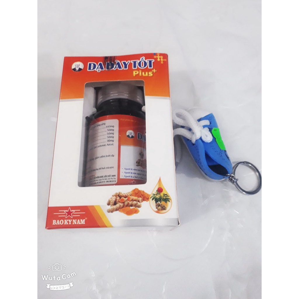 Viên uống DẠ DÀY TỐT PLUS, giúp giảm viêm loét dạ dày, tá tràng, đầy bụng, chướng hơi, ợ chua, nóng rát, trào ngược