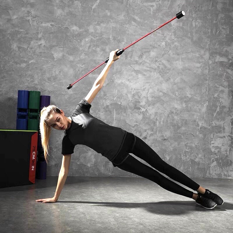 Gậy Rung Tập Gym - Thanh Rung Đàn Hồi tập thể dục cơ tay đa năng tại nhà làm gọn cơ thể săn chắc các cơ