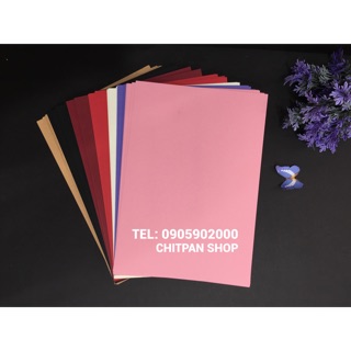 Combo 100 tờ giấy mỹ thuật màu 180gms