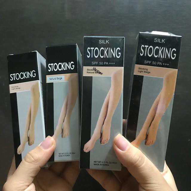 Tất phun thông minh Stocking SPF 25+ - Hàn Quốc - che phủ chân cực mạnh, chống nước, tuyệt đối không trôi