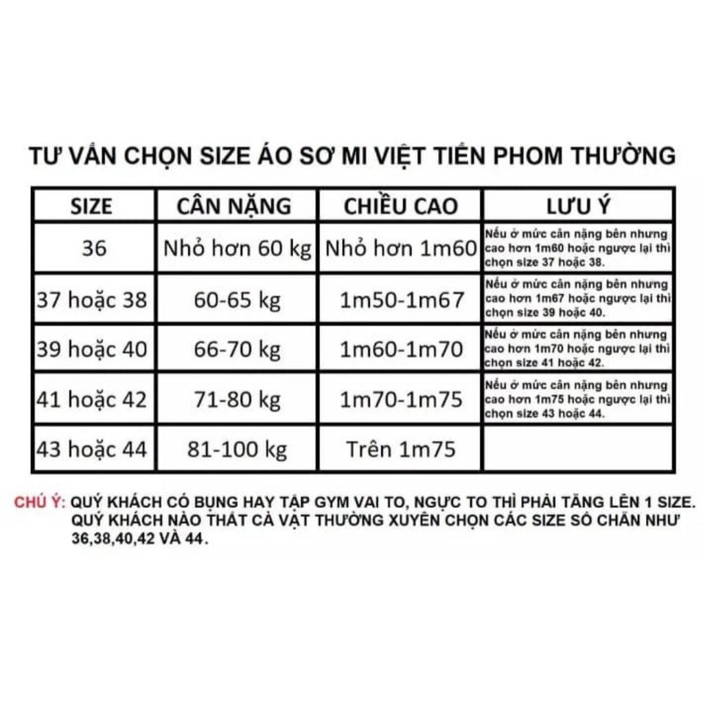 Áo sơ mi Việt Tiến 2670