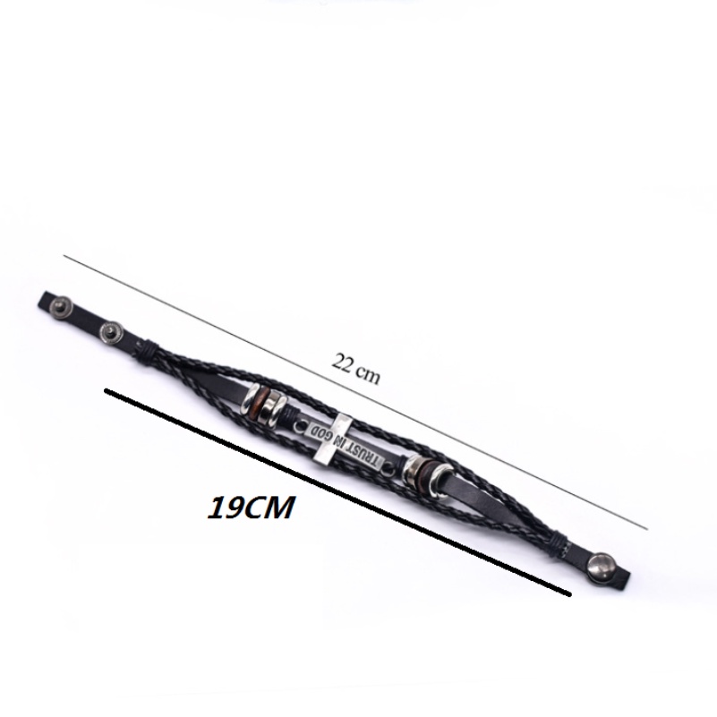 Vòng Tay Mặt Thánh Giá Thời Trang Cho Nam