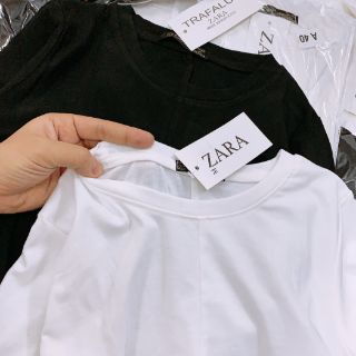 Áo thun dúm eo vạt lệch