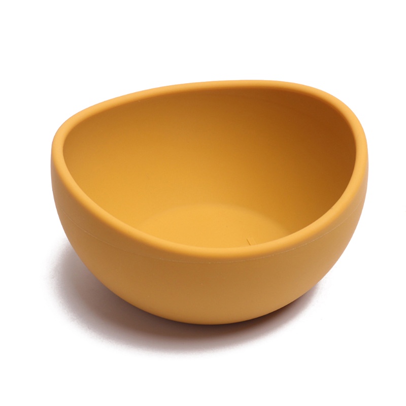 Haha Tô Ăn Dặm Dung Tích Lớn Màu Trơn Đáng Yêu Cho Bé