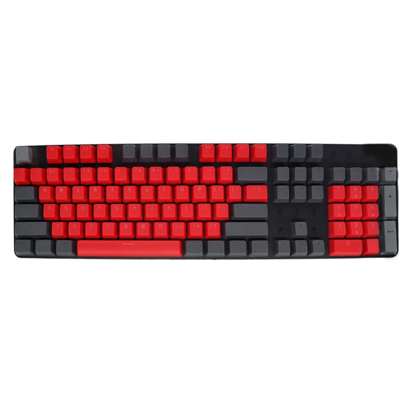 104 keycaps Gaming Backlit Keycap Kit Cấu hình ABS Double-shot Keycap