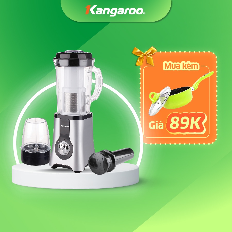 [Mã ELHA22 giảm 6% đơn 300K] Máy xay sinh tố đa năng 2 cối Kangaroo KG2B3