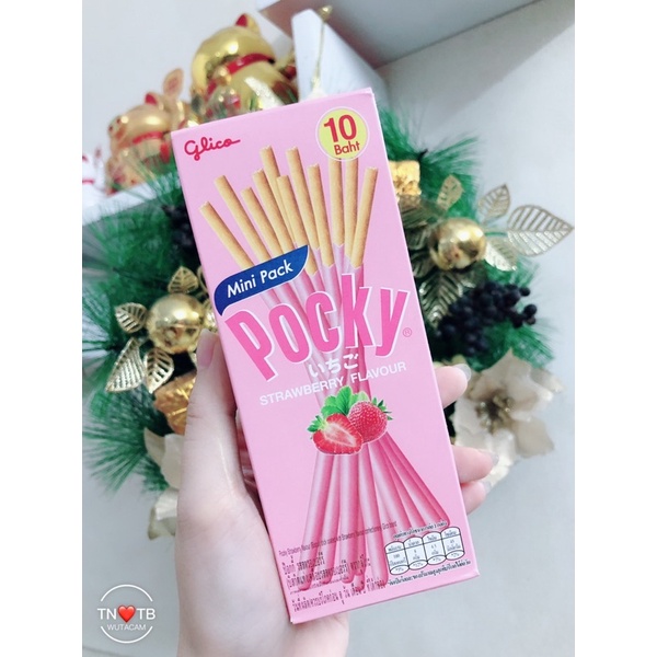 [HÀNG MỚI VỀ] 01 Hộp Bánh Pocky Dâu Thái Lan