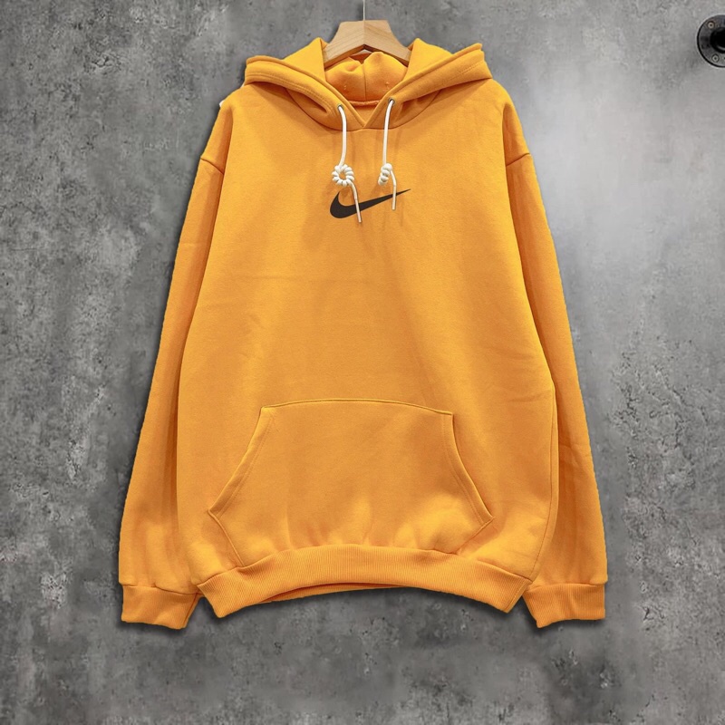 AK17_Áo Hoodie Nỉ Ngoại Thêu LoGo_Chất Nỉ Bông Dày Dặn_Form Tay Dơi Phồng_Nón Rộng 2 Lớp_Unisex Nam Nữ Ok