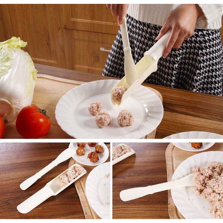 Dụng cụ làm thịt viên -dụng cụ chia thịt-chả cá viên tiện lợi