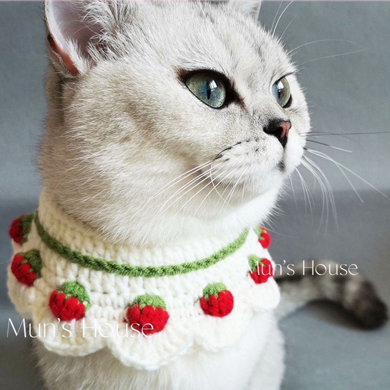 Yếm Dứa + Yếm Cherry cho Thú cưng