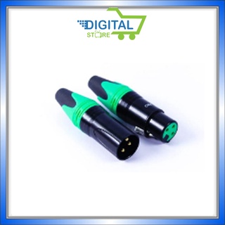 Jack  hàn Canon (Đực - Cái) - giắc cannon KIWI, zắc rời canon âm - dương [ Chính Hãng ]