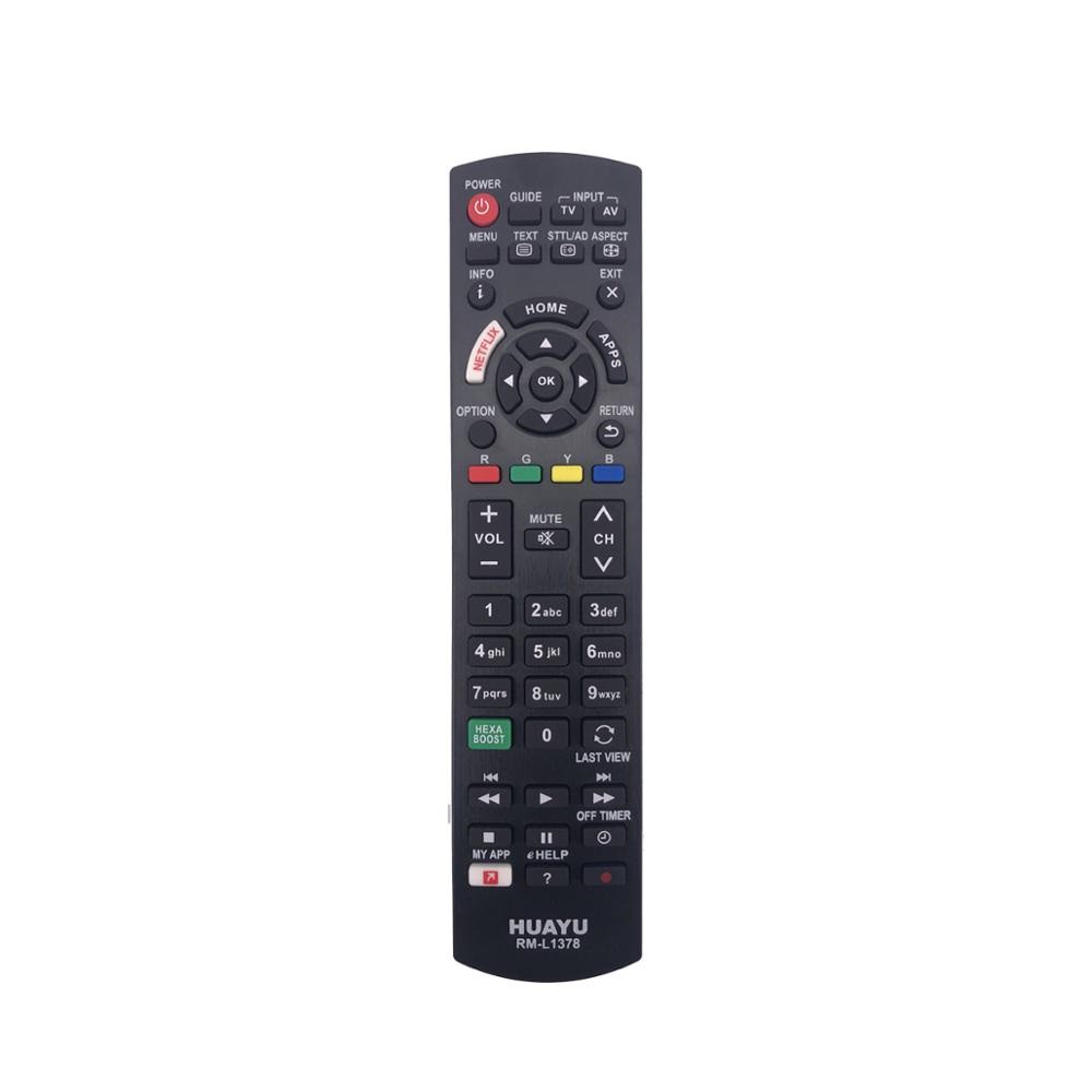 REMOTE ĐIỀU KHIỂN TIVI PANASONIC SMART RM-L1378 (NETFLIX-HEXA BOOSTS-APPS)