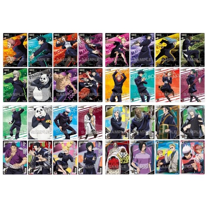 Jujutsu Kaisen pack nhân phẩm Clear Card Collection 2