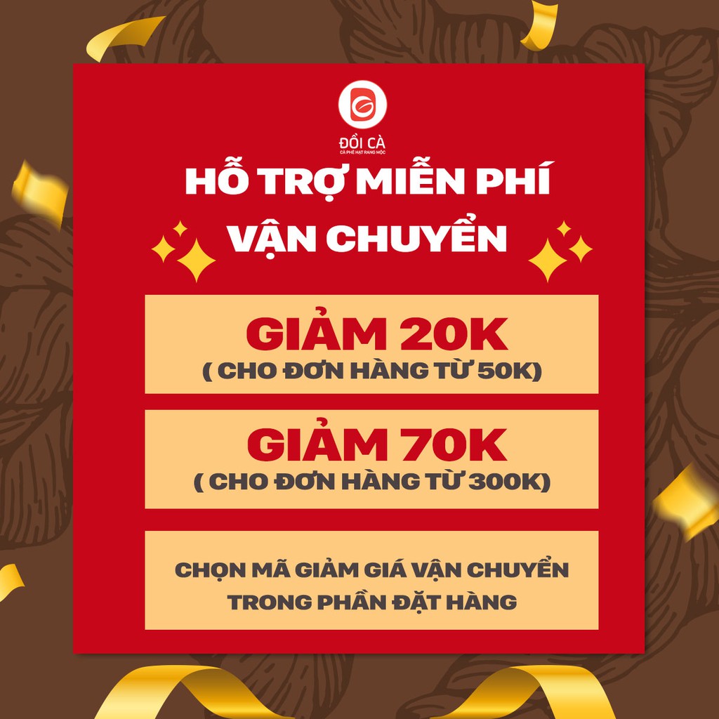 Cà phê Đồi Cà rang xay nguyên chất Morning Life cà phê pha phin.  Túi 250g, 500g, 1kg. Tặng TÚI THƠM | BigBuy360 - bigbuy360.vn