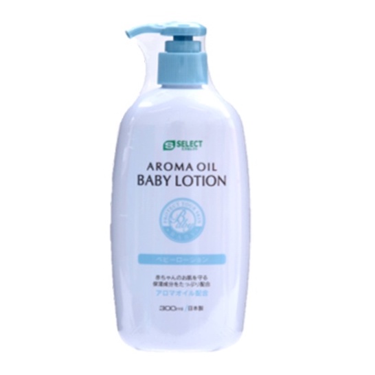 Sữa Dưỡng Thể Tinh Dầu Thơm Thiên Nhiên Cho Bé S Select Nhật Bản 300ml