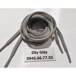 Dây giày màu xám than 1m2