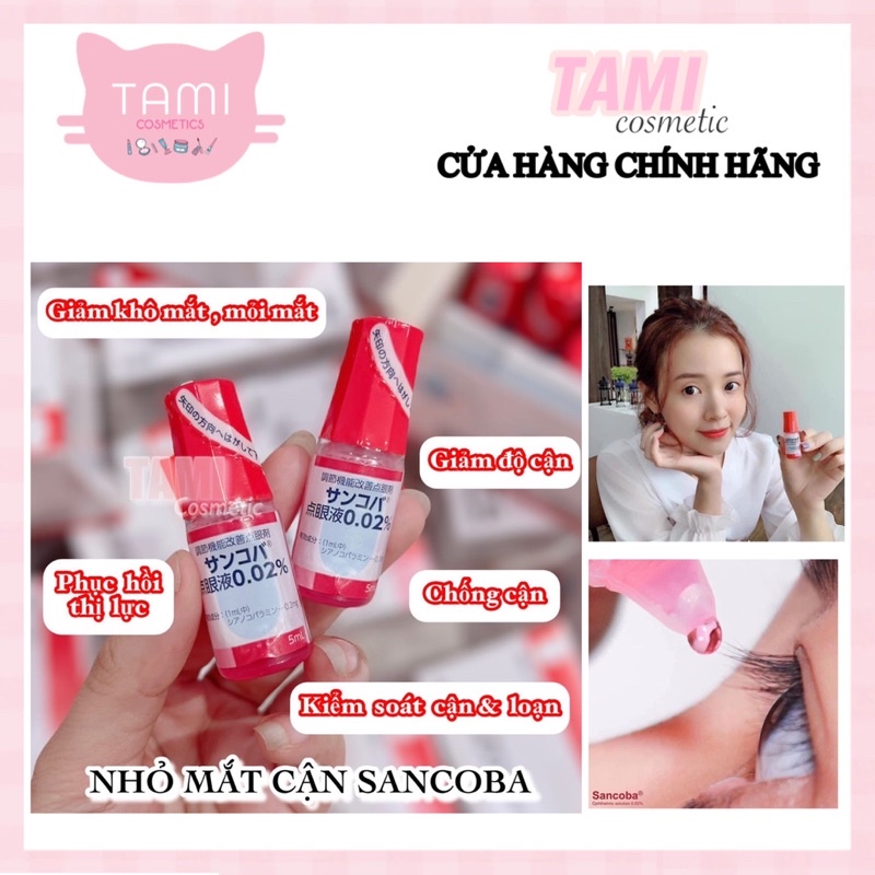 Nhỏ Mắt Cận Sancoba Nhật Bản