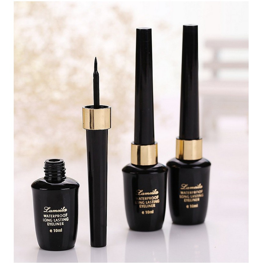 A9 Bút kẻ mắt nước Lameila 760 không thấm nước, không lem, không trôi chai 10ml