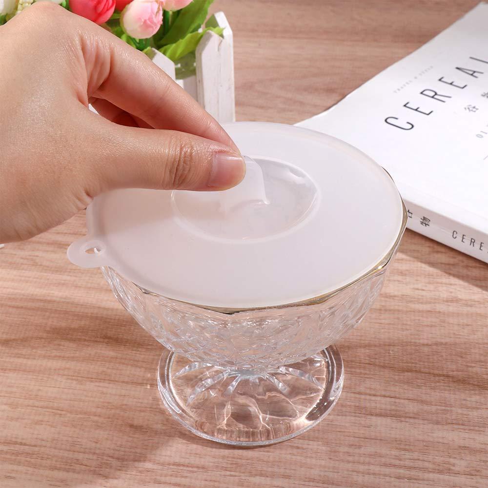 Nắp Đậy Cốc Thủy Tinh Chịu Nhiệt Chống Bụi Chống Rò Rỉ An Toàn Ốp