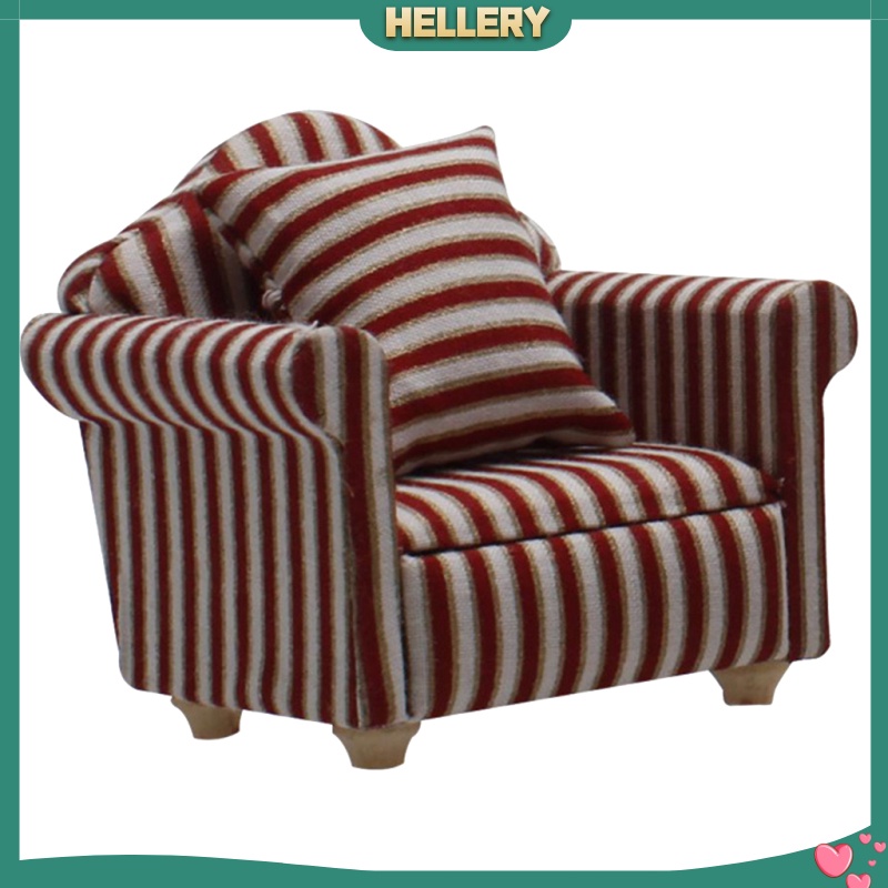 Mô Hình Ghế Sofa Tỉ Lệ 1: 12 Trang Trí Nhà Búp Bê