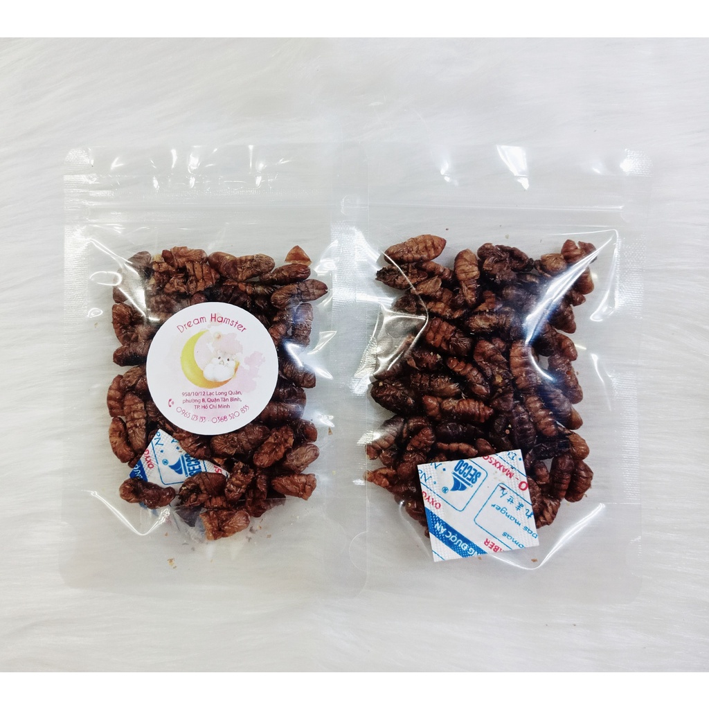 Nhộng tằm sấy cho Hamster (20gr)