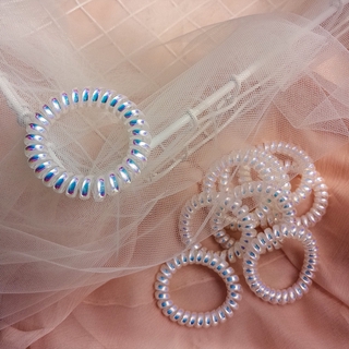 Women's thin colored elastic plastic rubber rubber hair accessories headband