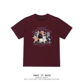 [ORDER] Áo Phông Make It Rain Kittens Oversize