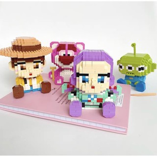 [ HÀNG CÓ SẴN ] Đồ chơi xếp hình lắp ráp mô hình hoạt hình TOYS STORY  II LEGO II NANOBLOCKS