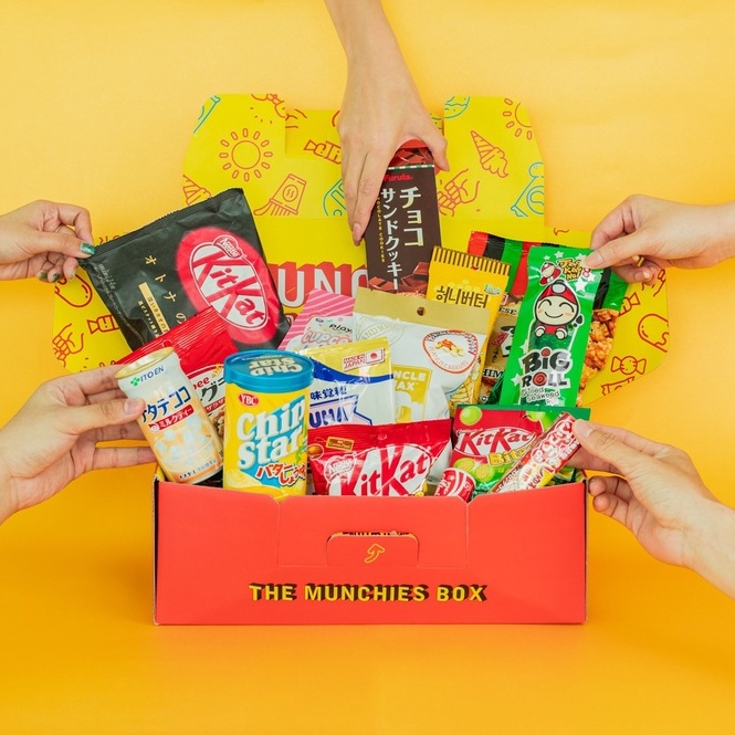 [SIÊU TIẾT KIỆM-TẶNG THÊM QUÀ] 05 Hộp quà MUNCHIES bánh kẹo ngoại nhập - COMBO TREAT YO TEAM | BigBuy360 - bigbuy360.vn
