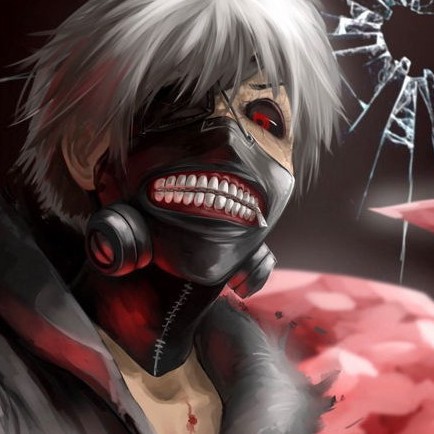 Mặt nạ - Mask da cosplay Kaneki Ken hàng đẹp-Mặt nạ hóa trang nhân vật Kaneki Ken trong phim Tokyo Ghoul