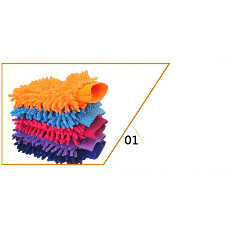 GĂNG TAY RỬA XE SIÊU THẤM ĐA NĂNG