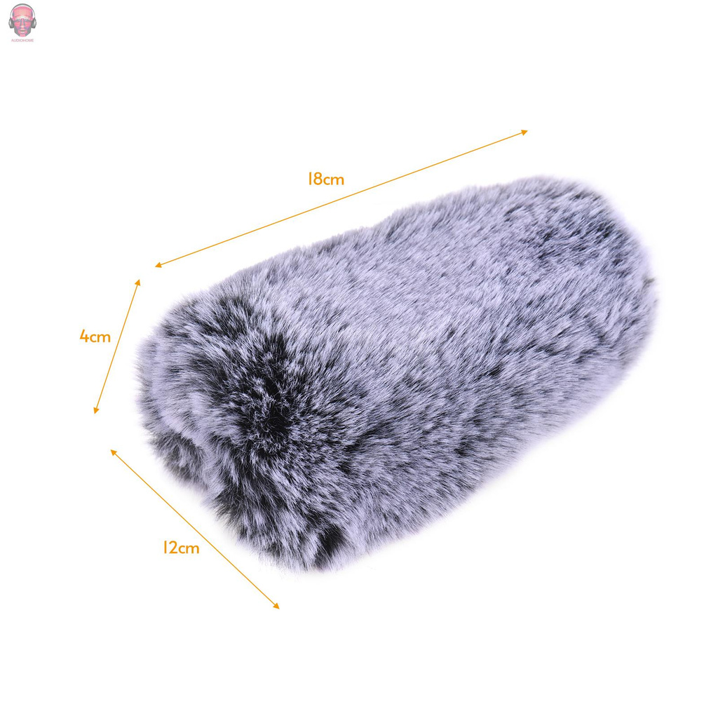 Bọc mic giảm tiếng ồn có lông thú thay thế RODE VideoMic Pro / RODE VideoMic Pro-R / BOYA BY-BM3030 / BOYA BY-BM3031