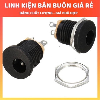 Jack Nguồn DC-022 5.5*2.1mm có ren ốc