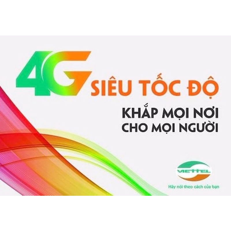 SIM VIETTEL TOMATO 4G - ĐẦU SỐ 03/08/09