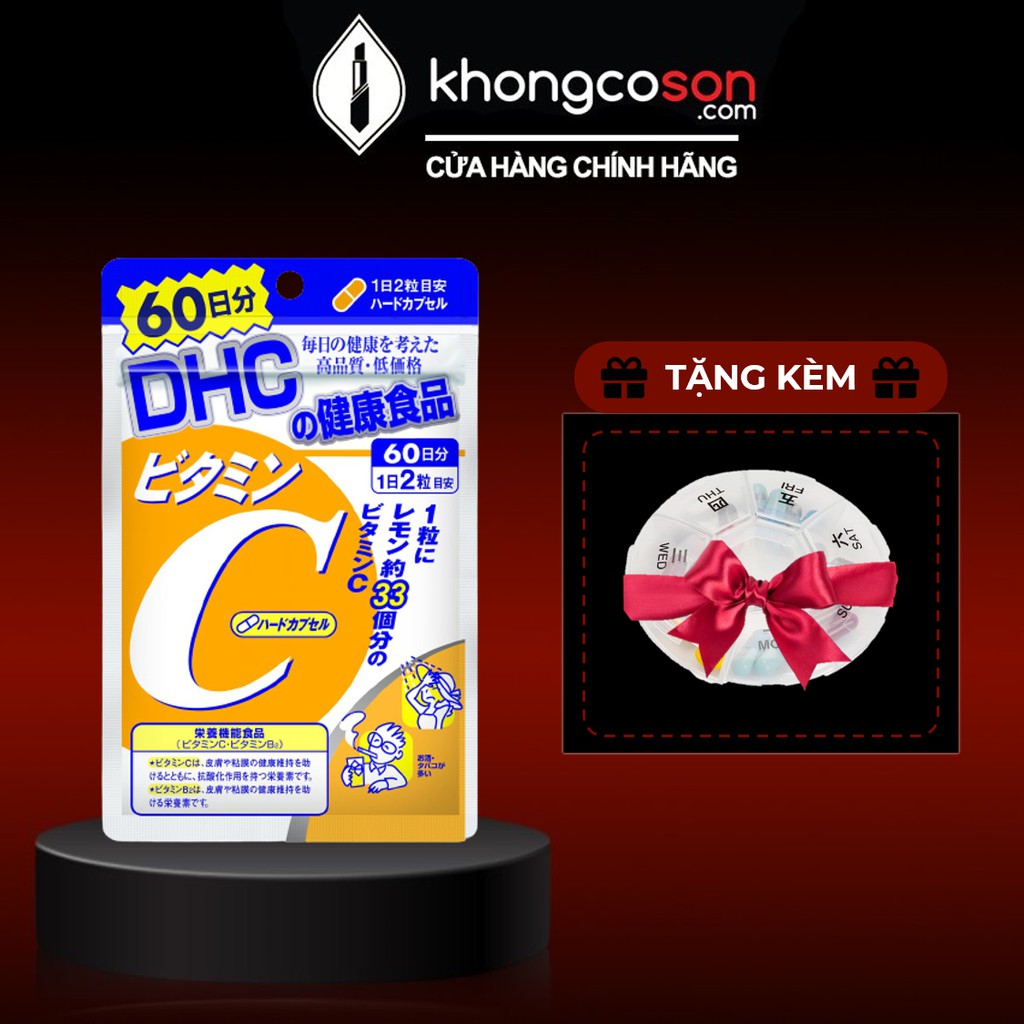 Viên Uống DHC Vitamin C Tăng Cường Sức Đề Kháng Chống Nắng Làm Đẹp Da Và Mờ Thâm Nhật Bản 30 và 90 Ngày - Khongcoson | Thế Giới Skin Care