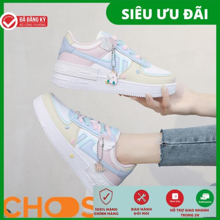Giày Nữ Bánh Mì Sneaker Choose 2021 Form Nhỏ Nên Tăng 1-2 Size G47K1
