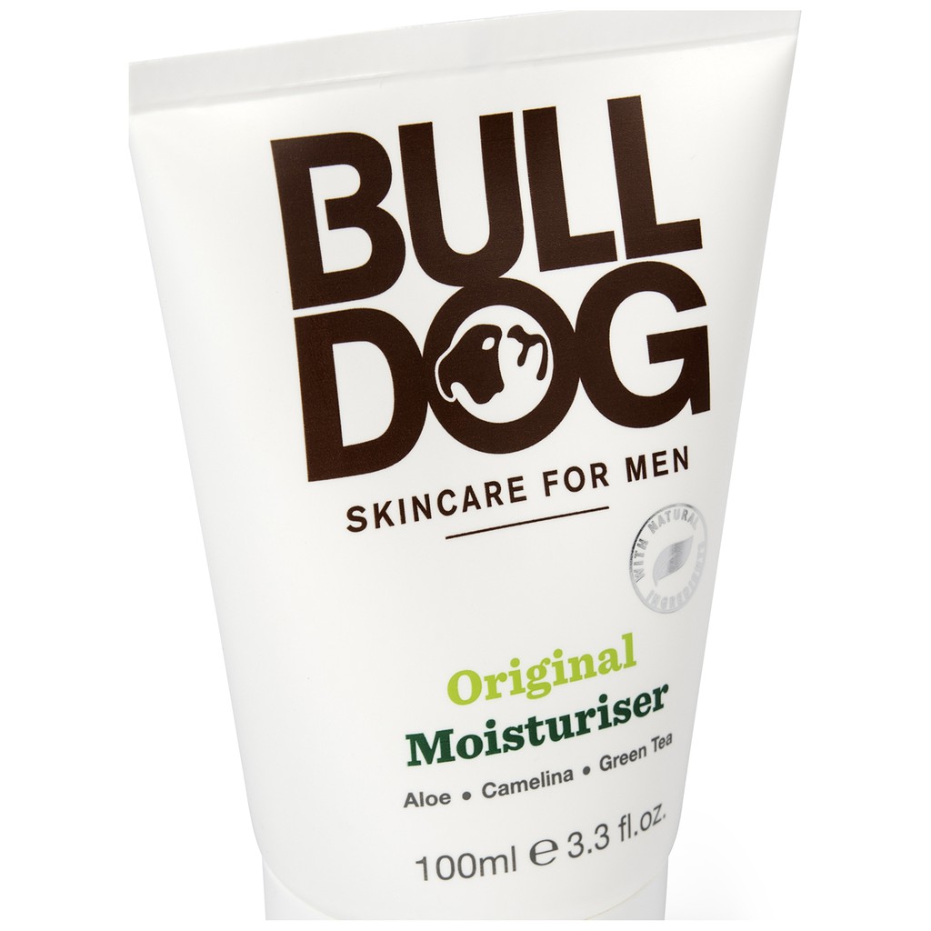 Kem Dưỡng Ẩm Da mặt Nam BULLDOG Original Moisturiser - 100ml - Hàng Chính Hàng