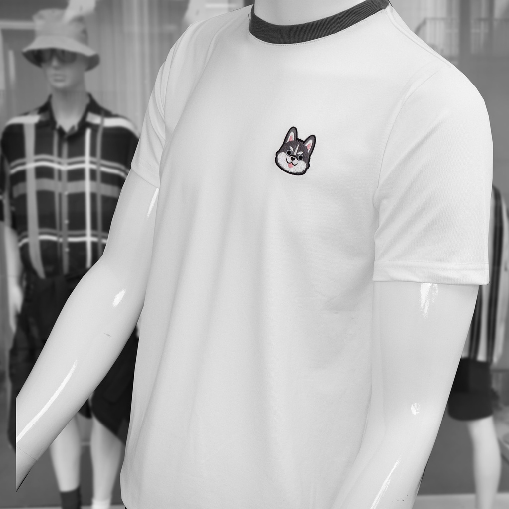 Áo thun nam cổ tròn SIGNA TEE, thêu hình trẻ trung, năng động - TEEMAN | BigBuy360 - bigbuy360.vn