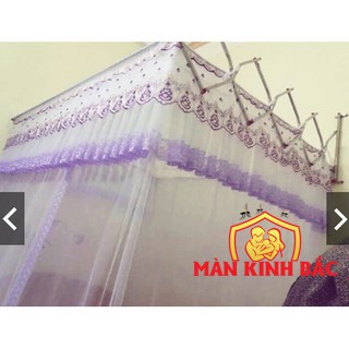 Màn Mùng Khung Xếp Gọn Mẫu Mới 2020 M8x2M- Trọn Bộ Màn Kèm Khung